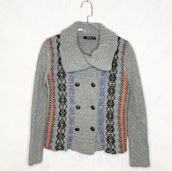 Kerisma Sweaters - Kerisma Double Breasted Wool Sweater